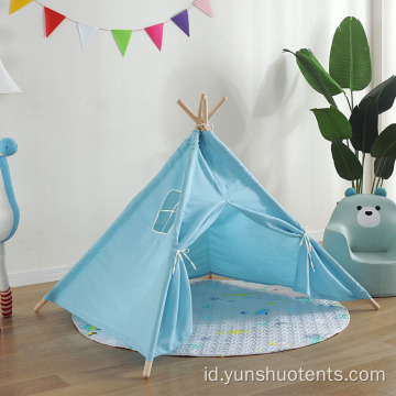 Tenda indian teepee anak-anak dalam dan luar ruangan